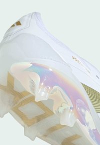 adidas Performance PREDATOR ELITE FT FG - Futbola apavi, cieta zeme - cloud white   gold metallic   cloud white