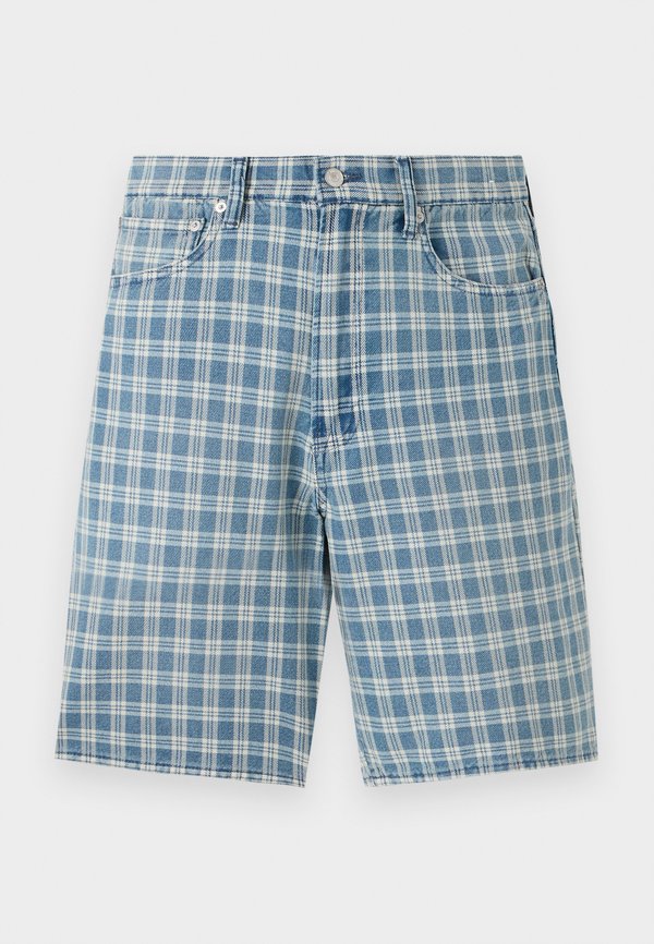 PLAID SHORT - Denim shorts3