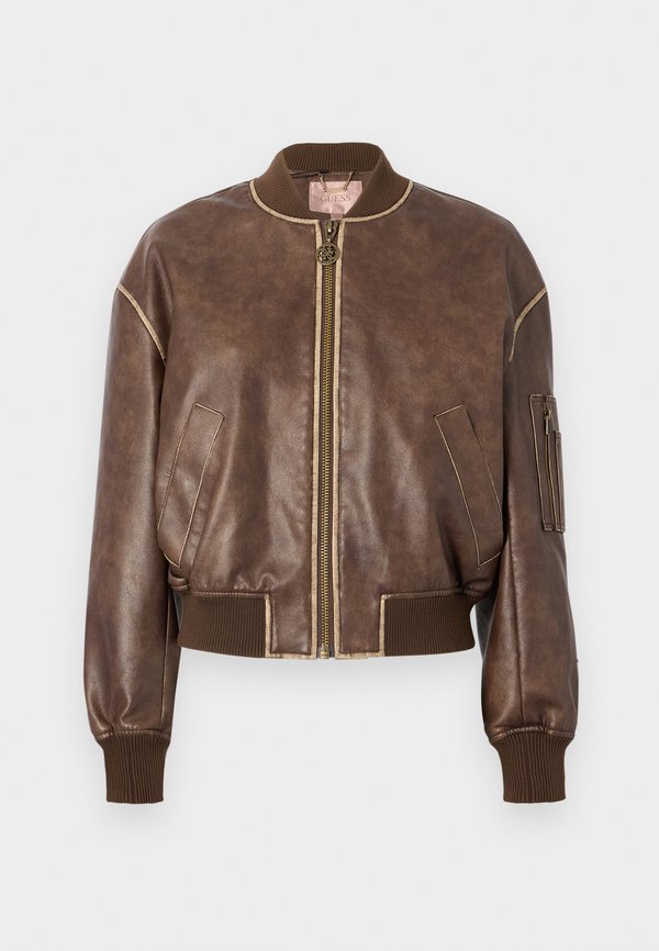 ANGELIQUE VINTAGE - Faux leather jacket2