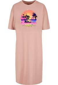 Merchcode SUMMER VIBES SUNSET SLIT - Jerseykjole - duskrose