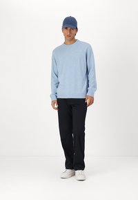 Samsøe Samsøe ISAK SWEATER - Pullover - blue