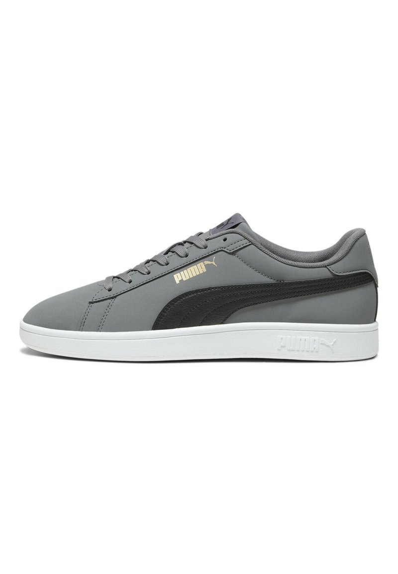 Puma - SMASH 3 0 BUCK - Baskets basses - cool dark gray- black- gold- white, Agrandir