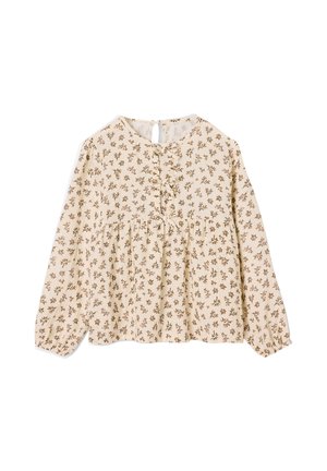 Vertbaudet, VERTBAUDET LONG-SLEEVED BLOUSE FOR GIRLS - Blouse - ecru