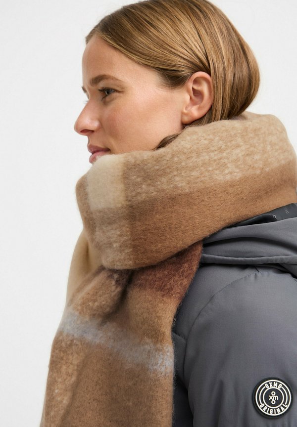 OXVivi - Scarf - walnut2