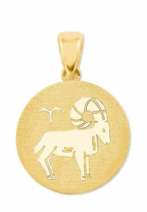 ZODIAC SIGN ARIES WIDDER - Colgante - gold coloured