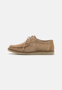 Zign - LEATHER - Casual lace-ups - sand Thumbnail Image 1