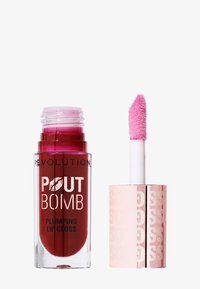 Makeup Revolution - REVOLUTION POUT BOMB PLUMPING GLOSS - Läppglans - jelly berry mauve Miniatyrbild 1
