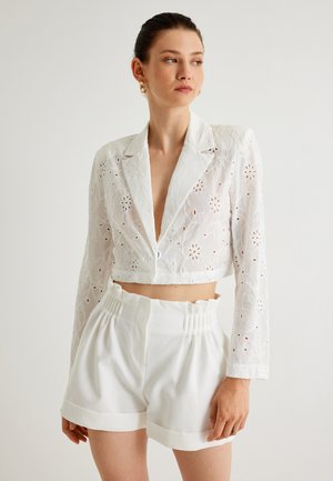BRODERIE - Blazer - white