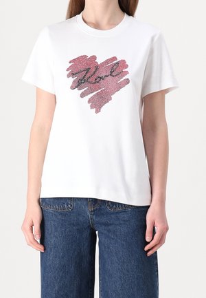 Printtipaita - white