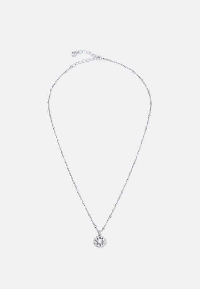 LUSHA LOVE BLOSSOM PENDANT - Ketting - silver-coloured/crystal