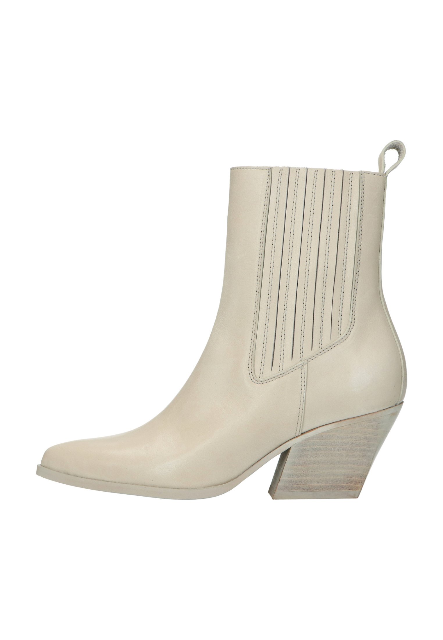 sacha Enkellaarsjes met hoge hak - offwhite/crème - Zalando.be