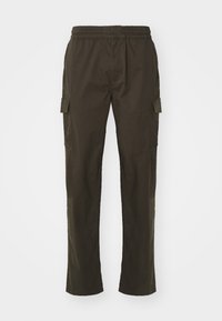 PANTS - Pantaloni cargo - dark olive