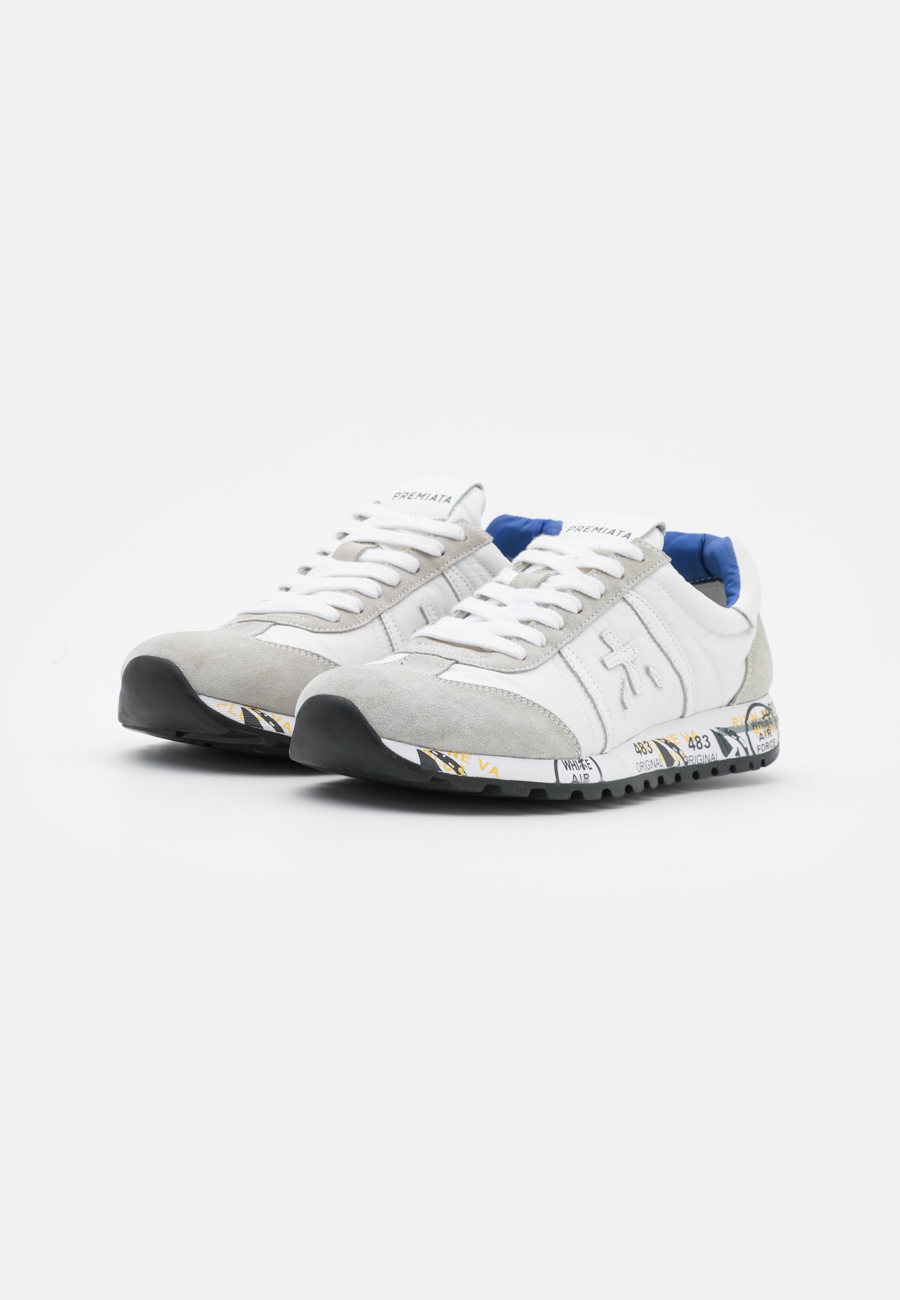 Premiata LUCY - Sneakers basse - white/grey/bianco - Zalando