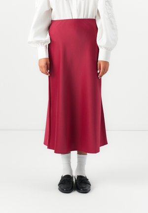 YASPELLA MIDI SKIRT - A-line skjørt - tibetan red