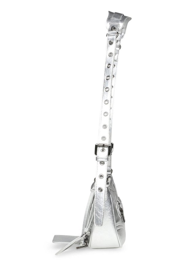 GLOWING - Cross body bag - silver2