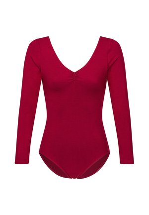 Tanzmuster BALLETT TRIKOT ISABELLE LANGARM - Tanztrikot - burgunder
