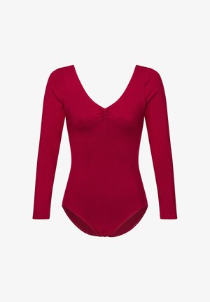 Tanzmuster BALLETT TRIKOT ISABELLE LANGARM - Tanztrikot - burgunder