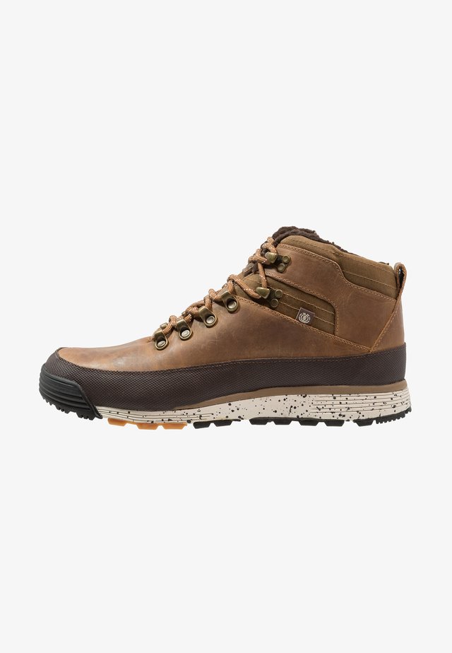 DONNELLY - Bottines à lacets - walnut premium