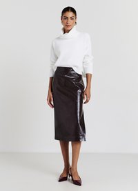 Calliope DOLCEVITA TINTA UNITA - Strickpullover - bianco lana