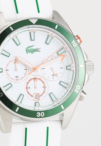 Lacoste MAINSAIL - Chronografinis laikrodis - white/green