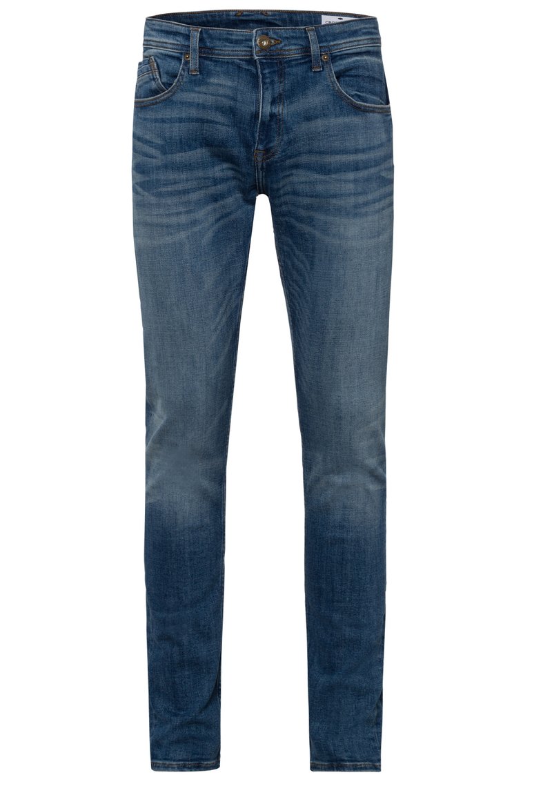 Herren Skinny Fit | Cross Jeans JIMI Jeans Slim Fit blue/used denim - XR32860 Herren Skinny Fit | Cross Jeans JIMI Jeans Slim Fit blue/used denim - XR32860