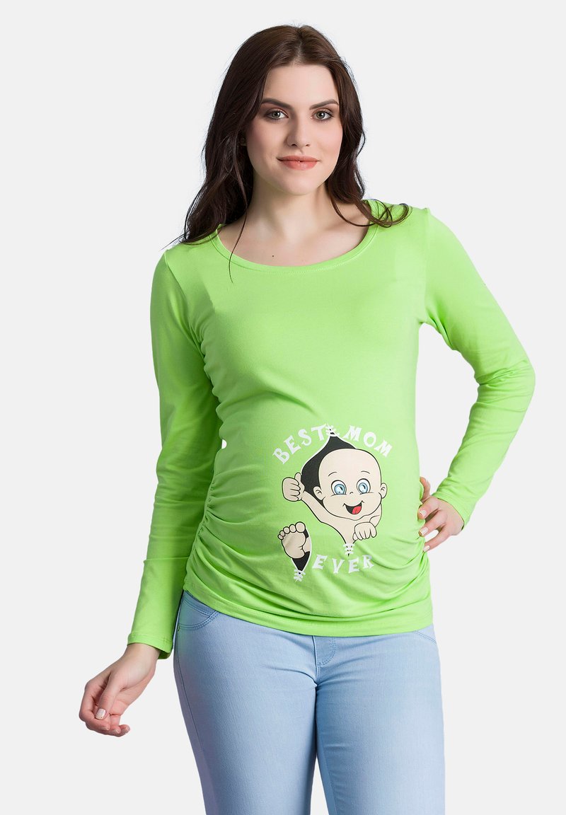 M.M.C. Langarmshirt - hellgrün