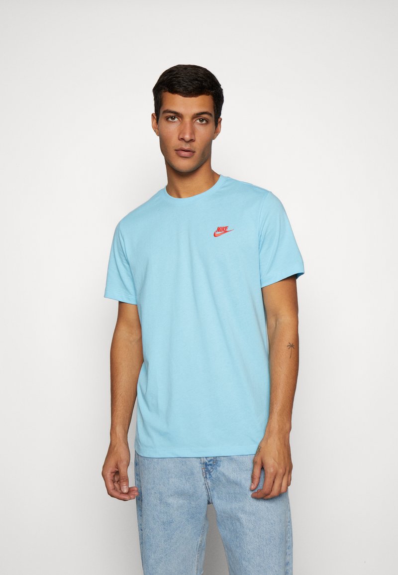 Nike Sportswear CLUB TEE - T-shirt básica - blaurot