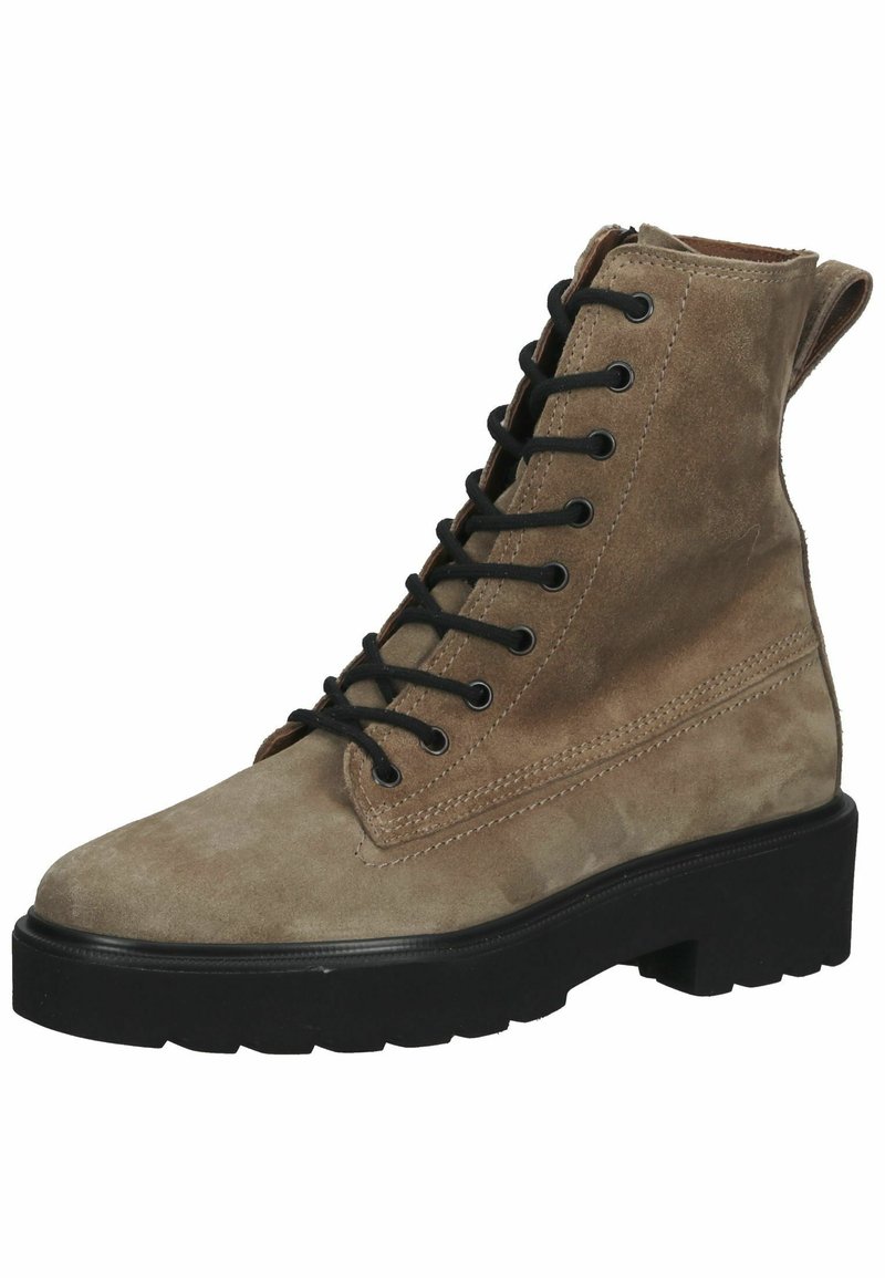 Damen Sneaker | Paul Green Schnürstiefelette hellbraun - ER89381 Damen Sneaker | Paul Green Schnürstiefelette hellbraun - ER89381