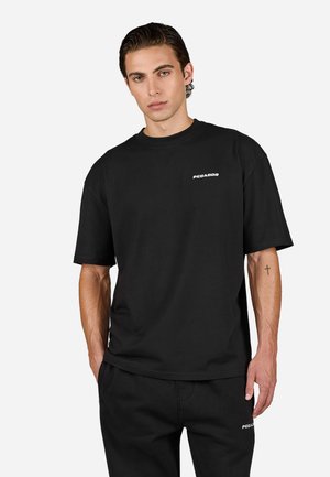 LOGO TEE - Basic T-shirt - washed black