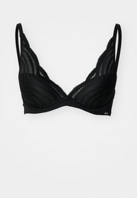 WAVE  - Triangle bra - black
