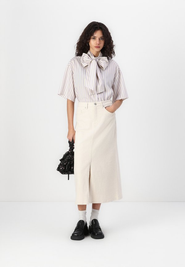 SLFLANA JUNO BOW SHIRT - Button-down blouse3