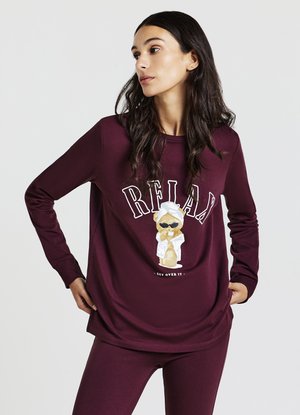 SCRITTE SET - Pyjama - bordeaux