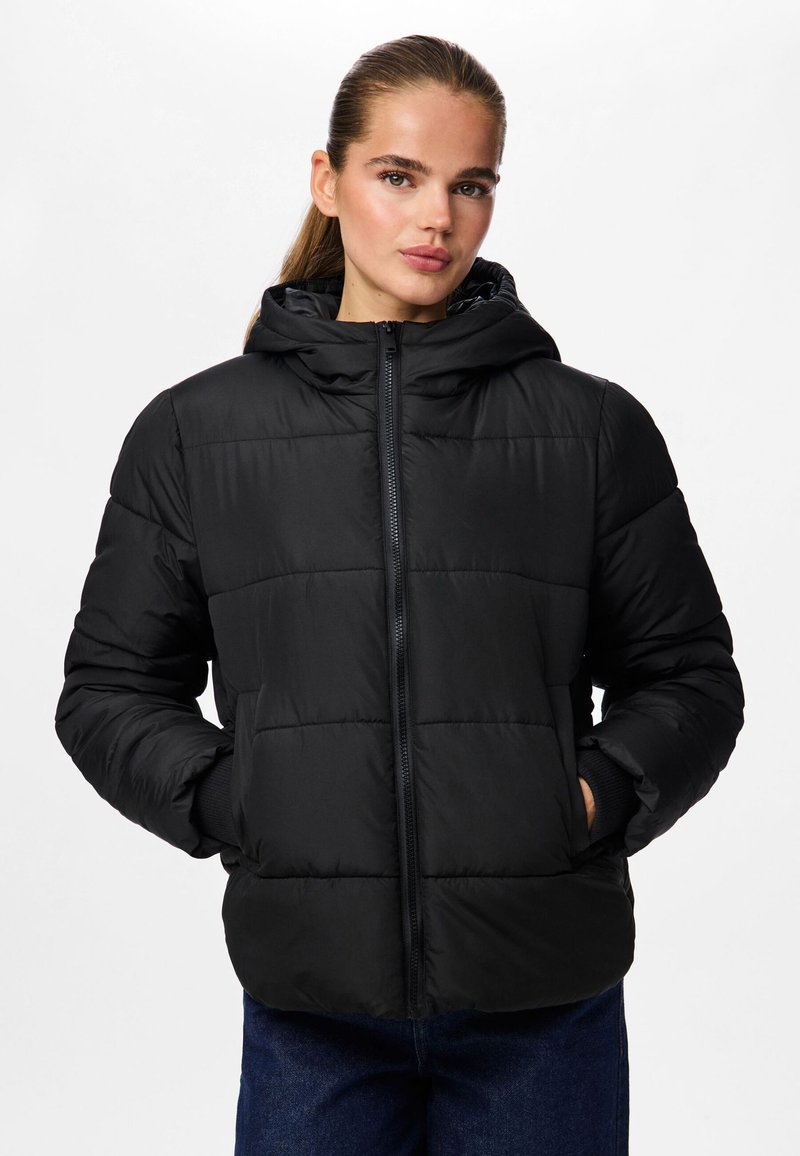 Pieces PCBEE NEW SHORT PUFFER - Winter jacket - black
