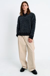 The Ragged Priest DWEEB JUMPER - Vesta - grey/black