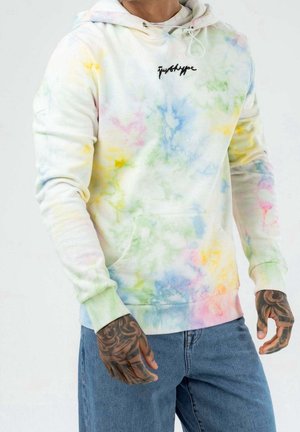 Felpa con cappuccio - white