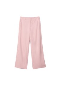 FLOWING STRAIGHT - Hlače - mottled pink