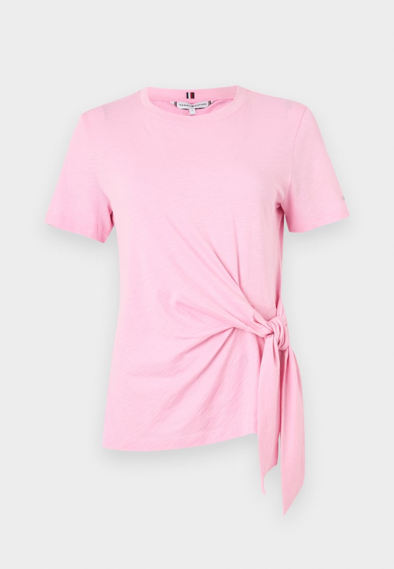 Tommy Hilfiger T-shirt basic donkerroze