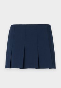 PLEATED MINI SKORT  - Minisvārki - navy blazer