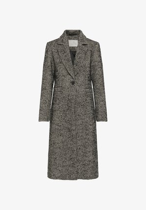 Kaffe, KAOFELIA HERRINGBONE - Manteau classique - black chalk