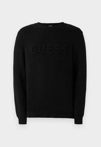 LOGO - Strickpullover - jet black