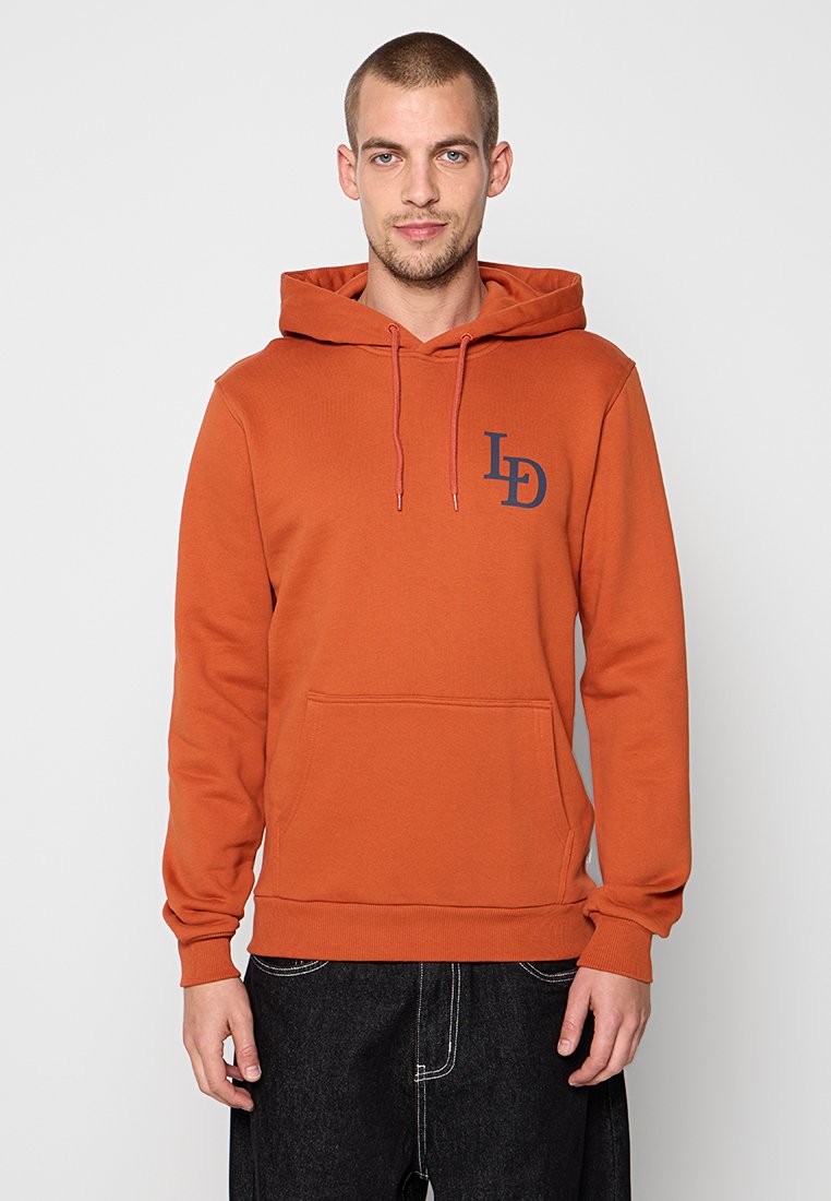 Les Deux Hoodie oranje Les Deux Hoodie oranje