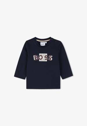 BOSS Kidswear, TEE-SHIRT MANCHES LONGUES - Camiseta de manga larga - bleu cargo