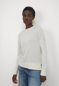 BOSS FANIKALE - Svetr - open white