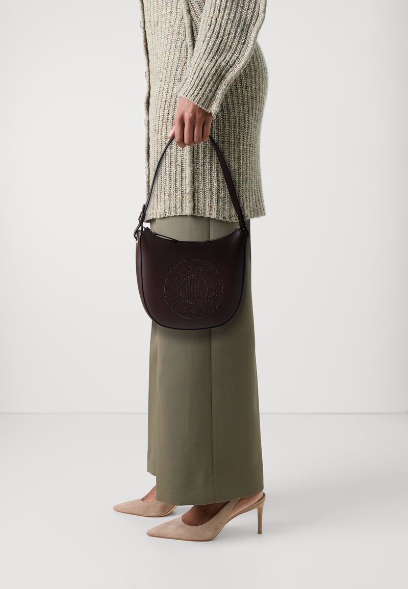 KARL LAGERFELD CIRCLE MOON - Borsa a mano - dark chocolate