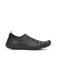 Scarpe nere senza lacci con tomaia in mesh testurizzato con motivo geometrico. Presentano una suola in gomma flessibile con grip per una migliore trazione.