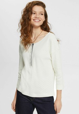 Langarmshirt - off white