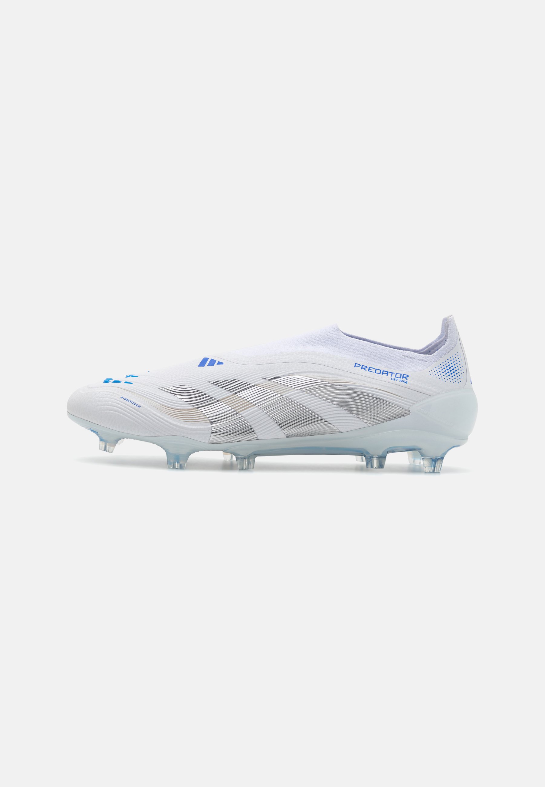 Crampons Adidas Predator League SG Junior Blanc, noir et jaune citron