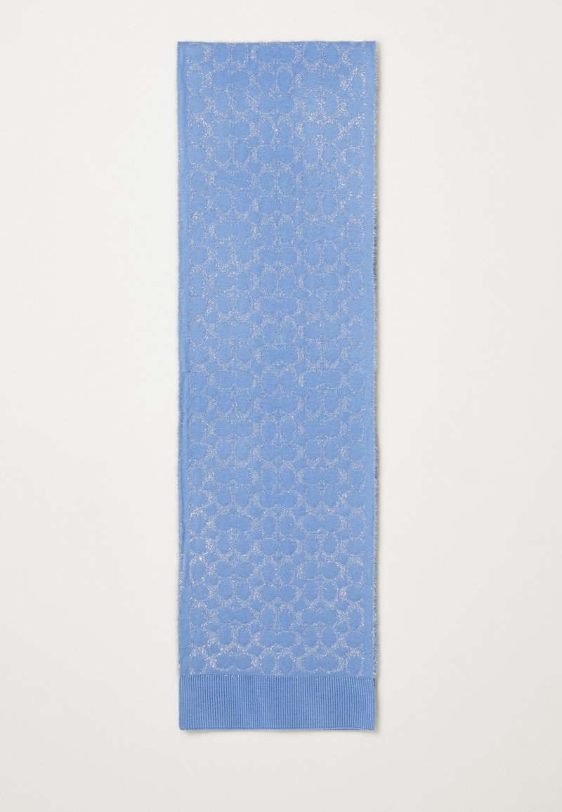 COACH SIGNATURE MUFFLER - Cachecol - mist blue