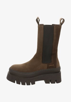 Copenhagen Studios Bottes à plateau - chocolate