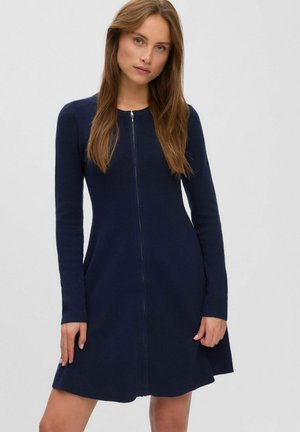 Vero Moda, KNITTED DRESS AWJESSICA KNIT CARDIGAN - Robe pull - navy blazer